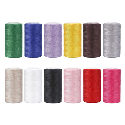 Ryalan 12 Color All Purpose Polyester Sewing Thread Set