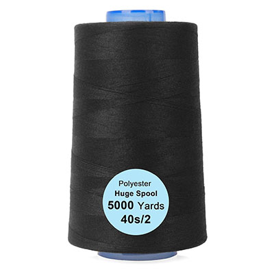 Ryalan 5000 Yards Huge Polyester Sewing Thread Spool